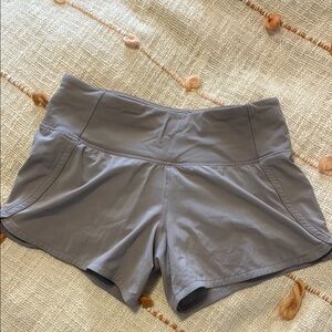 Lululemon Athletica Gray Athletic Shorts